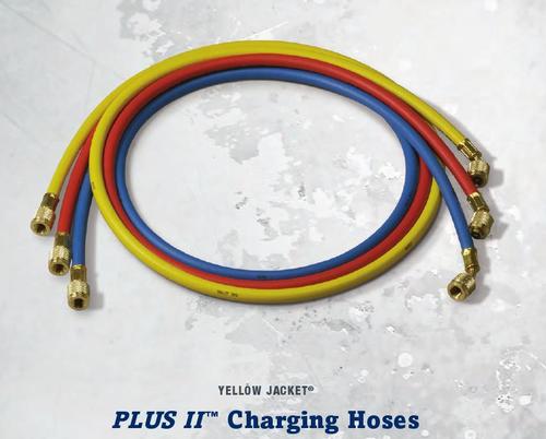 Charging Hoses - Rubber, Standard Diameter, Color Coded | Durable, Leak-Proof, Flexible, Easy Install, Reliable Seal