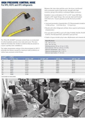 HIGH PRESSURE CONTROL HOSE