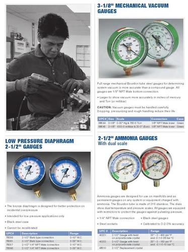 MECHANICAL VACUUM GAUGES