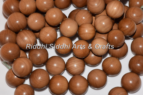 Sandalwood Aromatic Tasbih Bead Loose - Beads Colour: Natural Dark Golden Brown