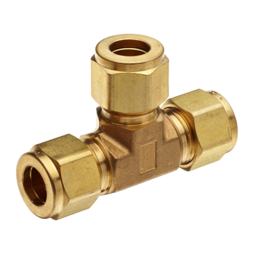 Brass Compresion Equal Tee