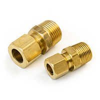 Brass Compression MPT Connector
