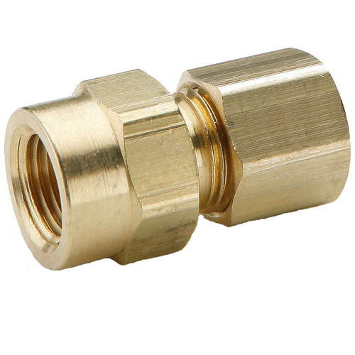 Brass Male Female Reducer With Nut By POLITE BRASS INDUSTRIES