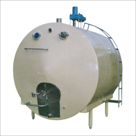 MS Outer Horizontal Milk Storage Tank