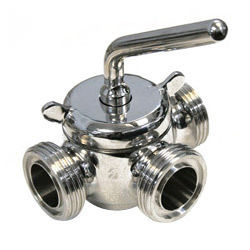 Silver Dairy Plug Valves