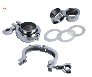 Sanitary Stainless Steel Clamp with Ferrule