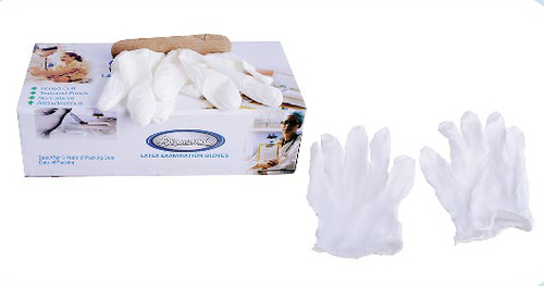 Latex Powdered Examination Hand Gloves