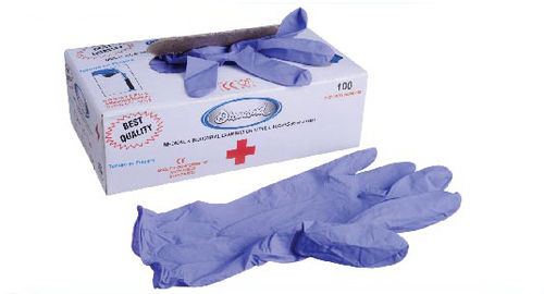 Thick Nitrile Powder Free Examination Hand Gloves