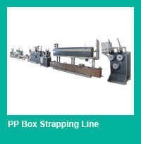 Extrusion lines for strapping