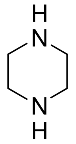 Piperazine C4H10N2