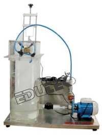 Impulse Turbine - 800x380x710 Mm, 38 Kg | Laboratory Axial Impulse Turbine, 50w Power, Transparent Housing