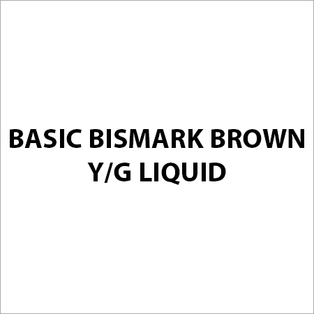 Basic Bismark Brown Y G Liquid