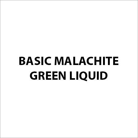 Basic Malachite Green Liquid (Basic Green 4)