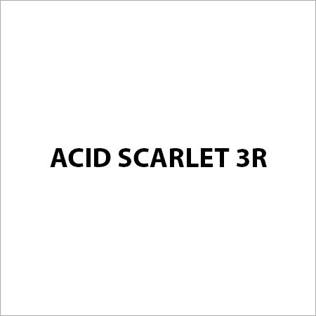 Acid Scarlet 3R