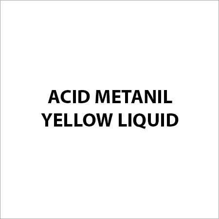 Acid Metanil Yellow Liquid
