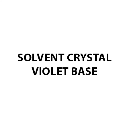 Solvent Crystal Violet Base By Kemcolour International