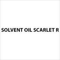 Solvent Oil Scarlet R