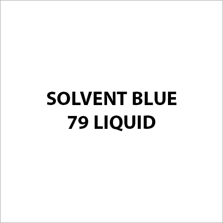 Solvent Blue 79 Liquid