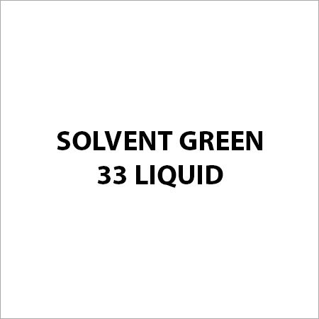 Solvent Green 33 Liquid