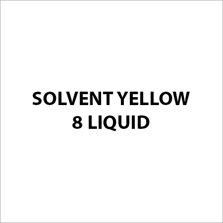 Solvent Yellow 8 Liquid
