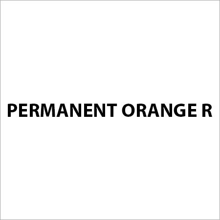 Permanent Orange R Pigment