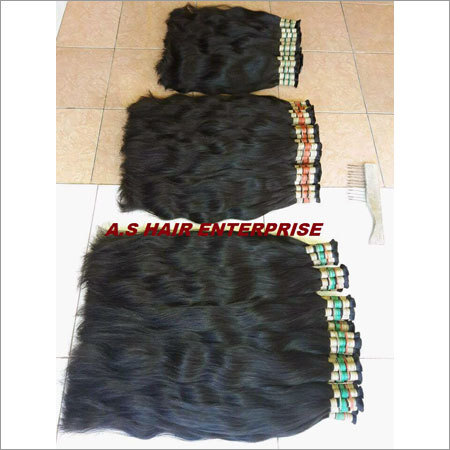 Double Drawn Indian Human Hair
