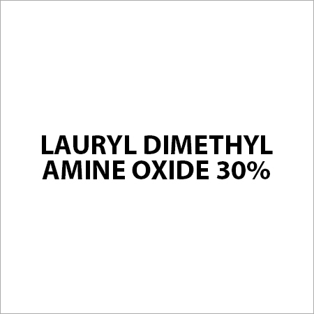 Lauryl Dimethyl Amine Oxide 30%