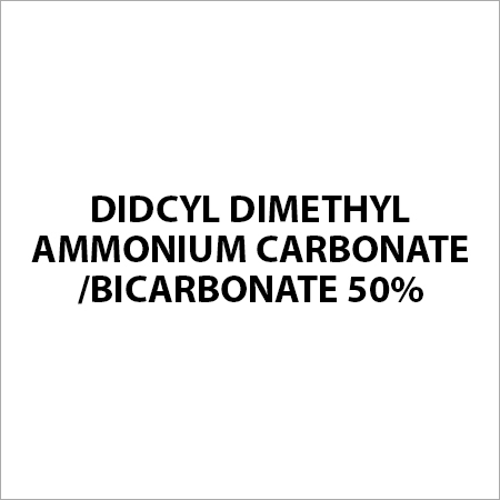 Didecyl Dimethyl Ammonium Carbonate Bicarbonate By Kemcolour International