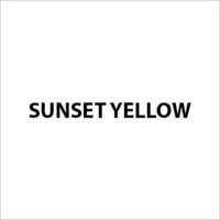 Sunset Yellow FCF