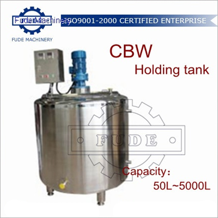 5000L Chocolate Holding Tank By SHANGHAI FUDE MACHINERY MANUFACTURING CO., LTD.