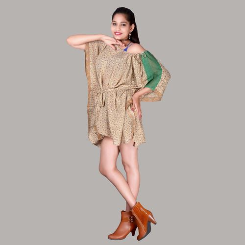 Rayon Women & Girls Causal Kaftan