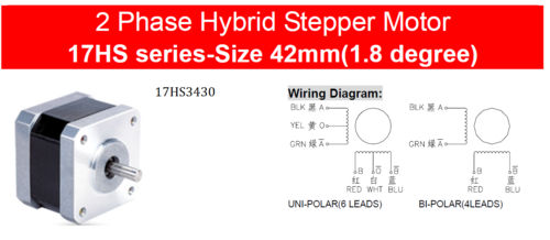 17HS3430 Stepper motor