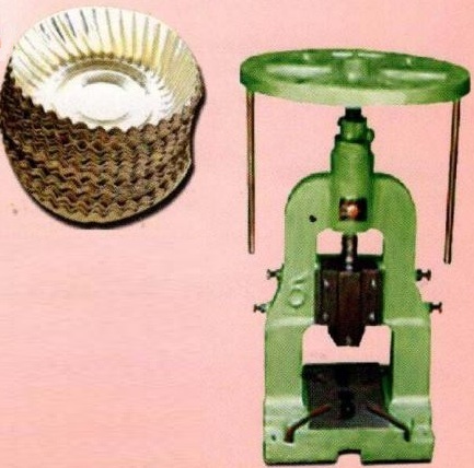 Hand Operated Machine - 50 Kg Weight 30 x 38 x 12 Inch Dimensions | 2-Year Warranty Ideal for Wrinkle (Kangoora) Bowl and Meal Plates up to 10 Inches