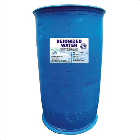 Deionized Water tank