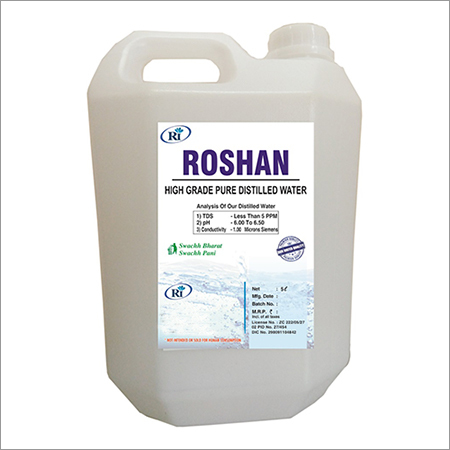 Distilled Water 5 Liter