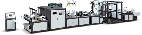 Fully Automatic Non Woven Box Bag Making Machine