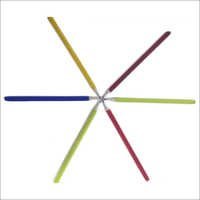 Education Graphite Pencil - Paper & Polymer, 7 Inch Round Shape , Extra Dark Lead With Comfortable Grip, Velvet Binding, Multi Colour Packaging, 10 Pieces Per Set