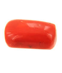 Emerald Cut Red Coral