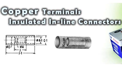 Copper Terminals Insulated In-line Connectors