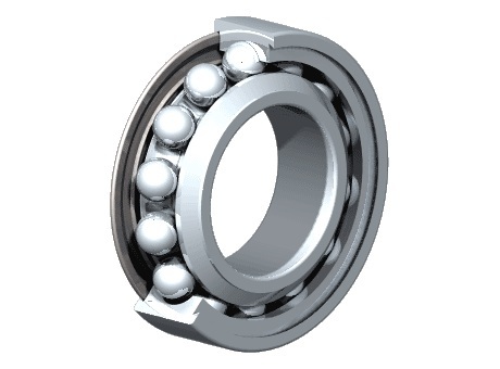 Single Row Radial Ball Bearing - 110mm Inner Diameter 240mm Outer Diameter | Deep-Groove Design Precision Balls High-Speed Operation