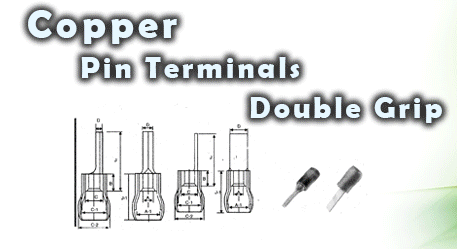Copper Pin Terminals Doublegrip