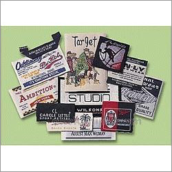 Ultrasonic Woven Label