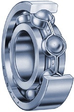 Radial Ball Bearing - Model 629RSS, Outer Dia 26mm, Inner Dia 9mm, Width 8mm | Features: Inside Diameter 9mm, Outside Diameter 26mm