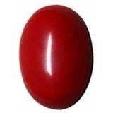 Red Coral - Emerald Cut, Oval Cut, Round Brilliant Cut | Red Mineral Gemstones, CACO3 Material, Versatile Color Options