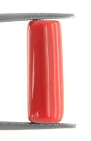 Emerald Cut Red Coral