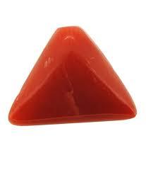 Emerald Cut Red Coral