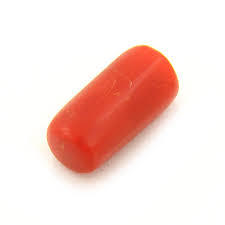 Emerald Cut Red Coral