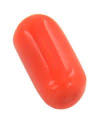 Red Coral - Emerald Cut, Oval Cut, Round Brilliant Cut | Coral Material, Mineral Gemstone, Deep Red Color
