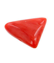 Emerald Cut Red Coral