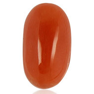 Red Coral - Emerald Cut, Oval Cut, Round Brilliant Cut | Red Coral Mineral Gemstones, Enhanced Natural Beauty